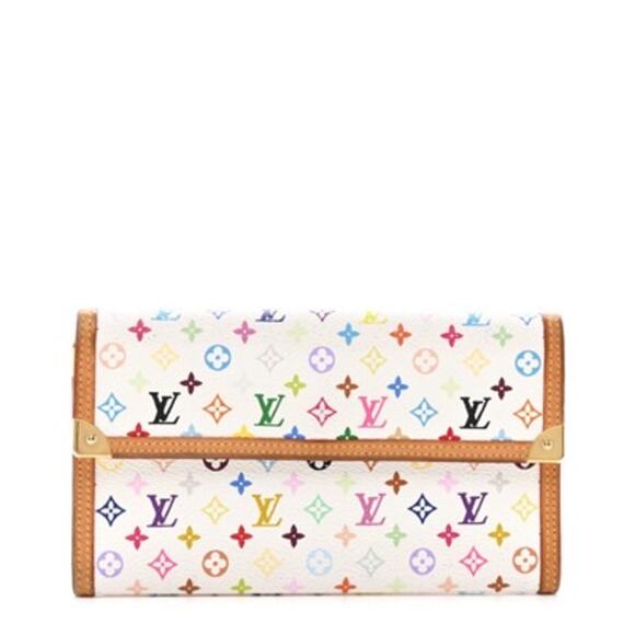 LOUIS VUITTON  Takashi Murakami Porte Tresor International Wallet - Picture 1 of 16